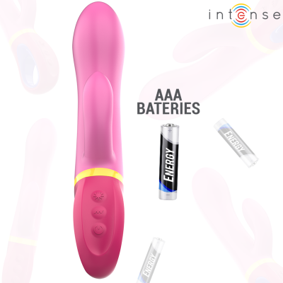 INTENSE - DAPHNE RABBIT VIBRATOR PINK INTENSE - DAPHNE RABBIT VIBRATOR PINK