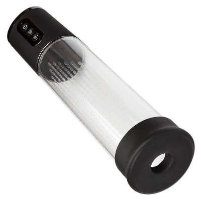 CALEXOTICS - PEAK SUCTION PUMP 4 SPEEDS BLACK CALEXOTICS - PEAK SUCTION PUMP 4 SPEEDS BLACK
