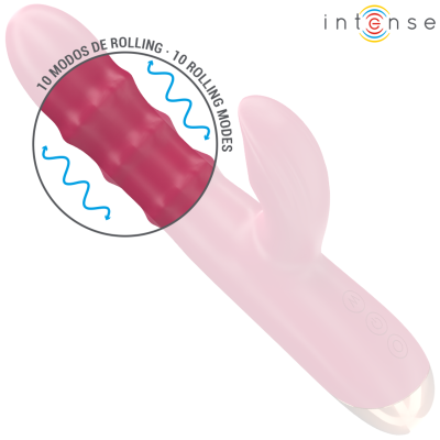 INTENSE - CHLOE MULTIFUNCTION VIBRATOR 3 IN 1 RED INTENSE - CHLOE MULTIFUNCTION VIBRATOR 3 IN 1 RED