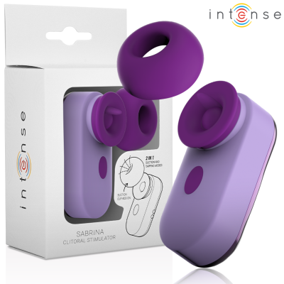 INTENSE - SABRINA CLIT STIMULATOR PURPLE INTENSE - SABRINA CLIT STIMULATOR PURPLE