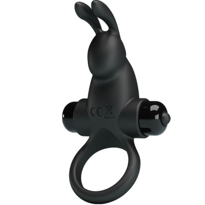 PRETTY LOVE - VIBRATING RING + RABBIT CLITORIS STIMULATOR 10