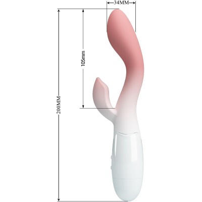 PRETTY LOVE - BRIGHTY G-SPOT VIBRATOR + CLITORIS STIMULATOR 30