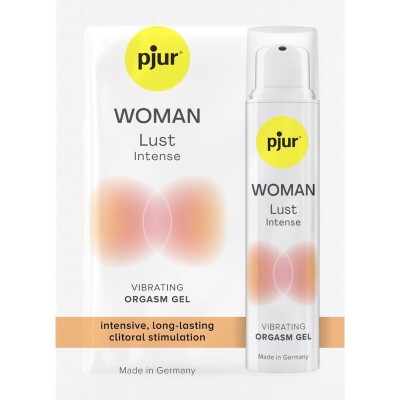 PJUR - WOMAN LUST INTENSE VIBRATING GEL SINGLE DOSE FOR ORGASM