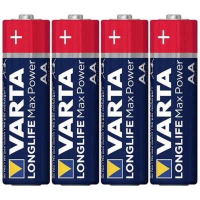 VARTA - MAX POWER ALKALINE AA LR6 RETRACTABLE BATTERY*4