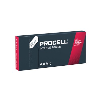 PROCELL - INTENSE POWER ALKALINE LR03 AAA 1.5V BOX*10 PROCELL - INTENSE POWER ALKALINE LR03 AAA 1.5V BOX*10