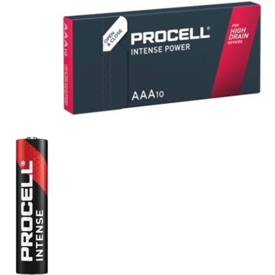 PROCELL - INTENSE POWER ALKALINE LR03 AAA 1.5V BOX*10 PROCELL - INTENSE POWER ALKALINE LR03 AAA 1.5V BOX*10