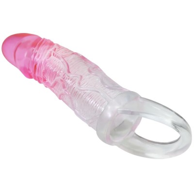 PRETTY LOVE - ODES REALISTIC 2 CM ENLARGEMENT SHEATH FOR PENIS
