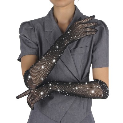 SUBBLIME - 957469SHINE TRANSPARENT GLOVES BLACK S/M SUBBLIME - 957469SHINE TRANSPARENT GLOVES BLACK S/M
