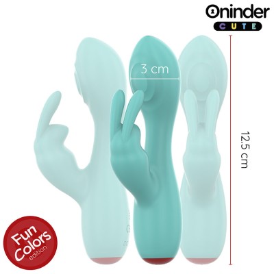ONINDER CUTE - LOVE BUNNY G-SPOT CLITORAL VIBRATOR - FREE