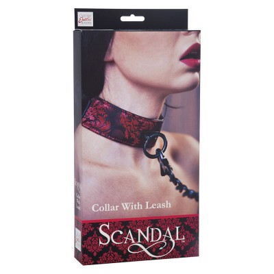 CALEXOTICS - SCANDAL NECKLACE WITH BLACK STRAP CALEXOTICS - SCANDAL NECKLACE WITH BLACK STRAP