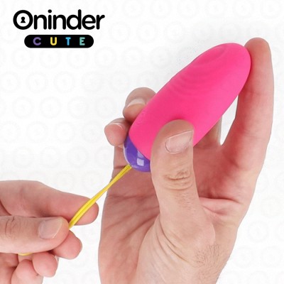 ONINDER CUTE - LOVE PLEASURE VIBRO-WAVE TAPPING SILICONE EGG -