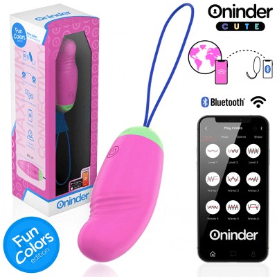 ONINDER CUTE - LOVE PLEASURE VIBRO-ROTATING EGG 360 SILICONE -