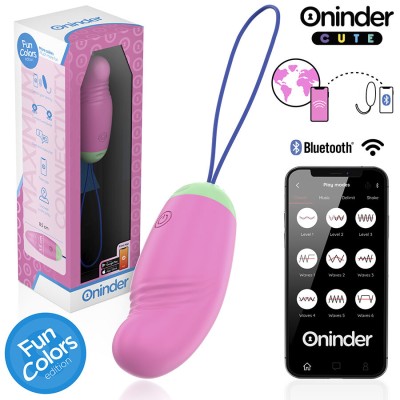 ONINDER CUTE - LOVE PLEASURE VIBRO-ROTATING EGG 360 SILICONE -