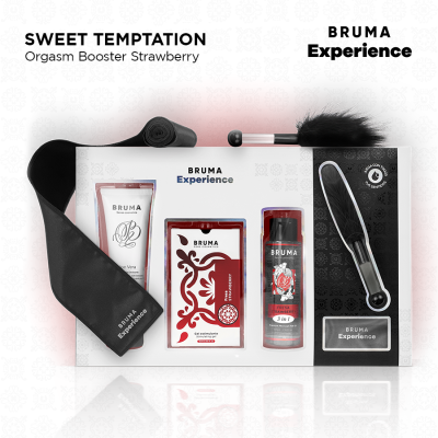 BRUMA XPERIENCE - SWEET STRAWBERRY TEMPTATION KIT WITH ORGASM BRUMA XPERIENCE - SWEET STRAWBERRY TEMPTATION KIT WITH ORGASM