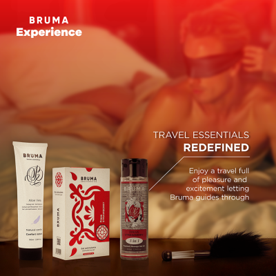 BRUMA XPERIENCE - SWEET STRAWBERRY TEMPTATION KIT WITH ORGASM BRUMA XPERIENCE - SWEET STRAWBERRY TEMPTATION KIT WITH ORGASM