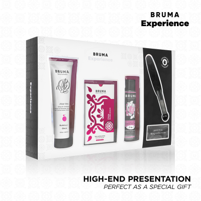 BRUMA XPERIENCE - SWEET GUM TEMPTATION KIT WITH ORGASM ENHANCER BRUMA XPERIENCE - SWEET GUM TEMPTATION KIT WITH ORGASM ENHANCER