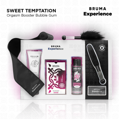 BRUMA XPERIENCE - SWEET GUM TEMPTATION KIT WITH ORGASM ENHANCER BRUMA XPERIENCE - SWEET GUM TEMPTATION KIT WITH ORGASM ENHANCER