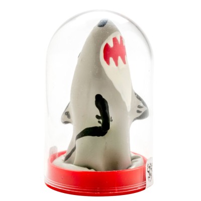 CONDOMERIE - HANDPAINTED NOVELTY CONDOMS SHARK MODEL 1