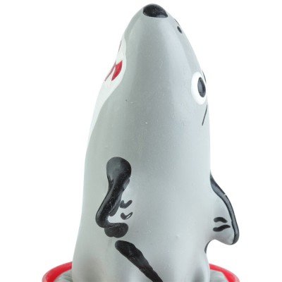 CONDOMERIE - HANDPAINTED NOVELTY CONDOMS SHARK MODEL 1