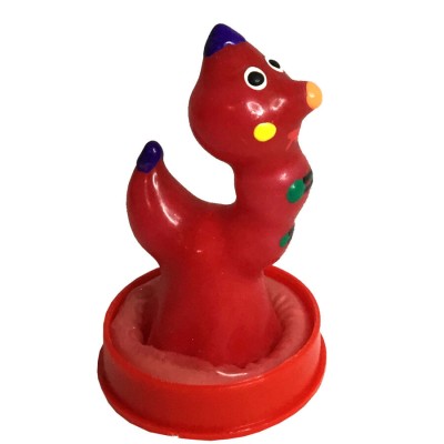 CONDOMERIE - HANDPAINTED NOVELTY CONDOMS WORM CONDOMERIE - HANDPAINTED NOVELTY CONDOMS WORM