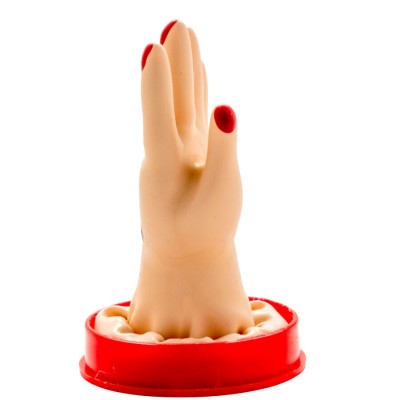 CONDOMERIE - HANDPAINTED NOVELTY CONDOMS HAND MODEL 1 CONDOMERIE - HANDPAINTED NOVELTY CONDOMS HAND MODEL 1