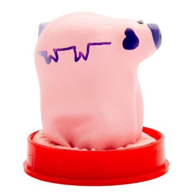 CONDOMERIE - HANDPAINTED NOVELTY CONDOMS SMALL PIG CONDOMERIE - HANDPAINTED NOVELTY CONDOMS SMALL PIG