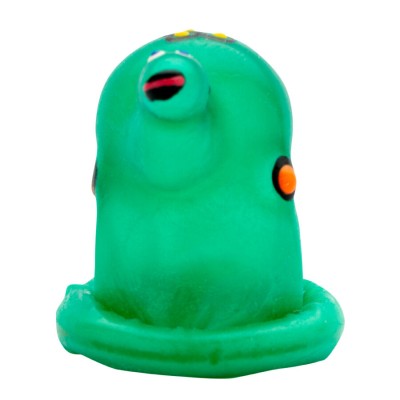 CONDOMERIE - HANDPAINTED NOVELTY CONDOMS TURTLE CONDOMERIE - HANDPAINTED NOVELTY CONDOMS TURTLE