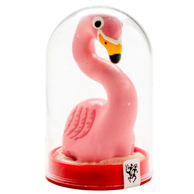 CONDOMERIE - HANDPAINTED NOVELTY CONDOMS FLAMINGO PINK