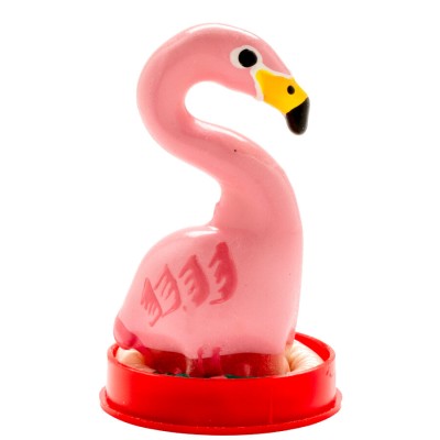 CONDOMERIE - HANDPAINTED NOVELTY CONDOMS FLAMINGO PINK CONDOMERIE - HANDPAINTED NOVELTY CONDOMS FLAMINGO PINK