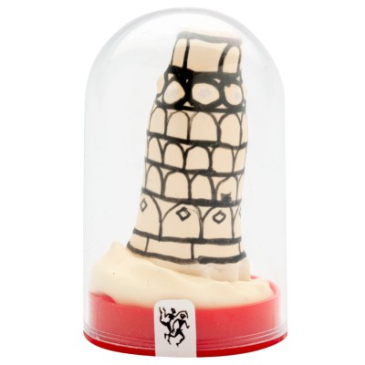 CONDOMERIE - HANDPAINTED NOVELTY CONDOMS PISA TOWER CONDOMERIE - HANDPAINTED NOVELTY CONDOMS PISA TOWER