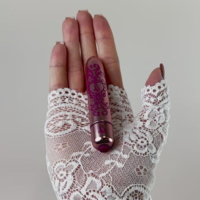 ROCKS-OFF - RO-90 COURTESAN PINK VIBRATING BULLET ROCKS-OFF - RO-90 COURTESAN PINK VIBRATING BULLET