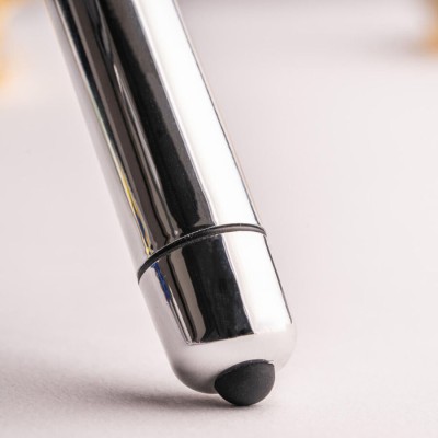 ROCKS-OFF - RO-80 CHROME VIBRATING BULLET SILVER ROCKS-OFF - RO-80 CHROME VIBRATING BULLET SILVER