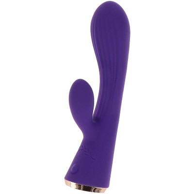 TOYJOY - IVY IRIS PURPLE RABBIT VIBRATOR TOYJOY - IVY IRIS PURPLE RABBIT VIBRATOR