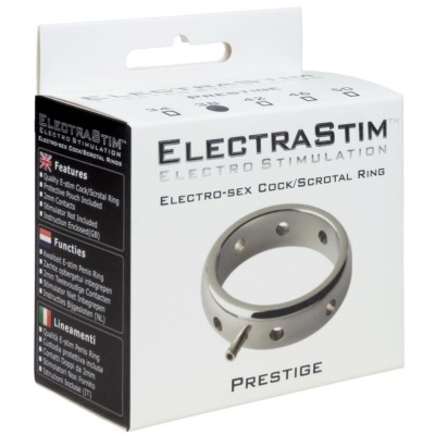 ELECTRASTIM - PRESTIGE ELECTROMAGNETIC METAL PENIS RING 38 MM ELECTRASTIM - PRESTIGE ELECTROMAGNETIC METAL PENIS RING 38 MM