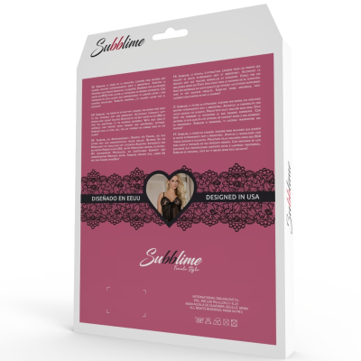 SUBBLIME - DRESSES STRAPPY BLACK L/XL SUBBLIME - DRESSES STRAPPY BLACK L/XL