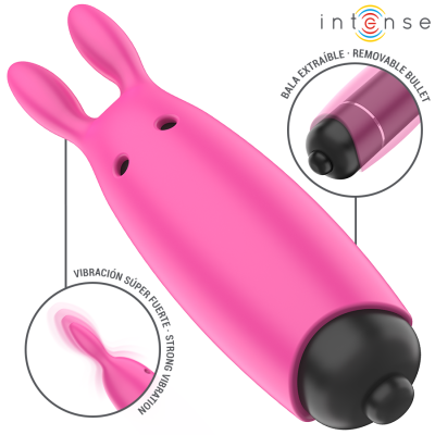 INTENSE - HOPPER PINK VIBRATING BULLET 8.3 X 2.4 CM