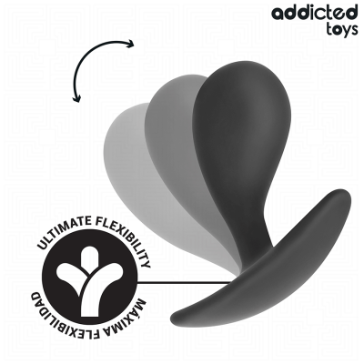 ADDICTED TOYS - SET OF 3 ANAL PLUG SILICONE MODEL 3 ADDICTED TOYS - SET OF 3 ANAL PLUG SILICONE MODEL 3