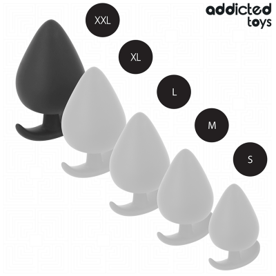 ADDICTED TOYS - ANAL PLUG SILICONE SIZE XXL 11 CM ADDICTED TOYS - ANAL PLUG SILICONE SIZE XXL 11 CM