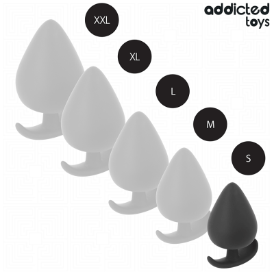 ADDICTED TOYS - ANAL PLUG SILICONE SIZE S 5.3 CM ADDICTED TOYS - ANAL PLUG SILICONE SIZE S 5.3 CM