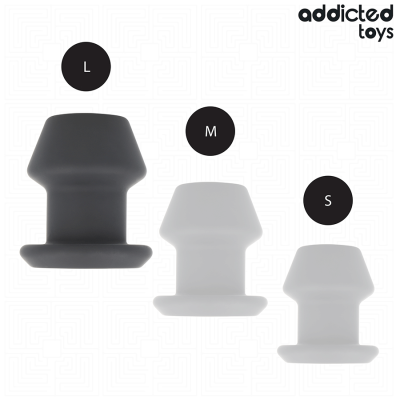 ADDICTED TOYS - EXTREME HOLLOW ANAL PLUG SILICONE SIZE L 10.4 CM ADDICTED TOYS - EXTREME HOLLOW ANAL PLUG SILICONE SIZE L 10.4 CM