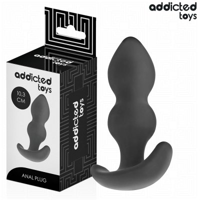 ADDICTED TOYS - ANAL PLUG SILICONE SIZE S 10.3 CM ADDICTED TOYS - ANAL PLUG SILICONE SIZE S 10.3 CM