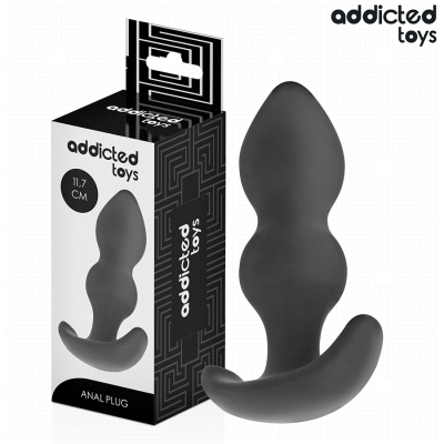 ADDICTED TOYS - ANAL PLUG SILICONE SIZE L 11.7 CM ADDICTED TOYS - ANAL PLUG SILICONE SIZE L 11.7 CM