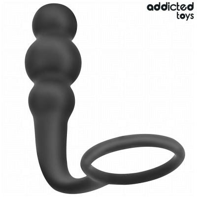 ADDICTED TOYS - ANAL PLUG WITH RING SILICONE MODEL 1 ADDICTED TOYS - ANAL PLUG WITH RING SILICONE MODEL 1