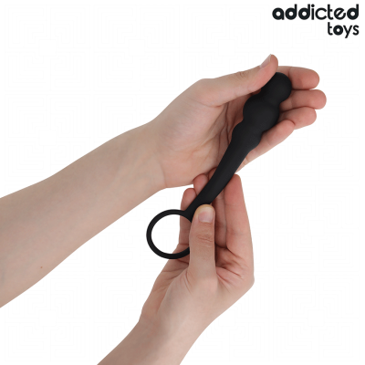 ADDICTED TOYS - ANAL PLUG WITH RING SILICONE MODEL 1 ADDICTED TOYS - ANAL PLUG WITH RING SILICONE MODEL 1