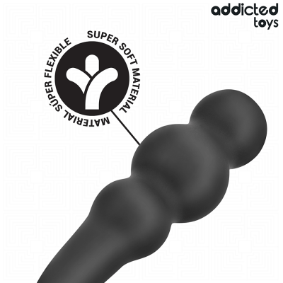 ADDICTED TOYS - ANAL PLUG WITH RING SILICONE MODEL 1 ADDICTED TOYS - ANAL PLUG WITH RING SILICONE MODEL 1