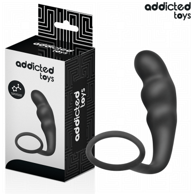 ADDICTED TOYS - ANAL PLUG WITH RING SILICONE MODEL 4 ADDICTED TOYS - ANAL PLUG WITH RING SILICONE MODEL 4
