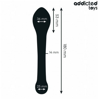 ADDICTED TOYS - ANAL STIMULATOR SILICONE 18 CM ADDICTED TOYS - ANAL STIMULATOR SILICONE 18 CM