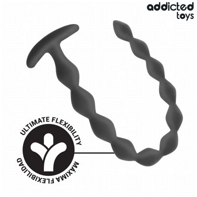 ADDICTED TOYS - EXTRA LONG SILICONE ANAL PLUG ADDICTED TOYS - EXTRA LONG SILICONE ANAL PLUG