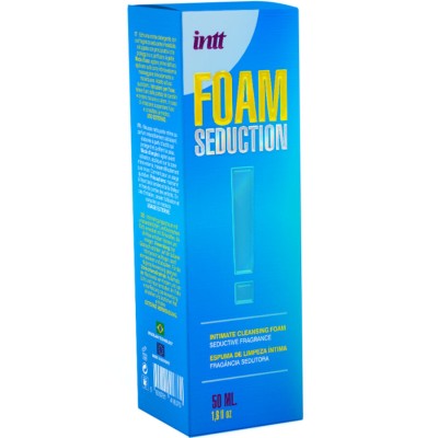INTT RELEASES - FOAM SEDUCTION INTIMATE CLEANSING FOAM 50 ML INTT RELEASES - FOAM SEDUCTION INTIMATE CLEANSING FOAM 50 ML