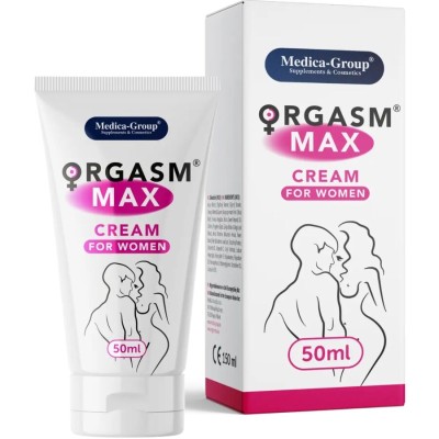 MEDICA GROUP - ORGASM MAX INTIMATE CREAM FOR WOMEN 50 ML MEDICA GROUP - ORGASM MAX INTIMATE CREAM FOR WOMEN 50 ML